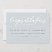 MODERNE ÜBEREINSTIMMUNGEN EINLADUNG (Rückseite)