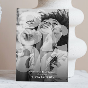 Moderne Überlagerungsbeschriftung GRAD Foto-Abschl Ankündigung