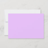 Moderne überlappende monogrammierte Initialen | Li Mitteilungskarte (Rückseite)
