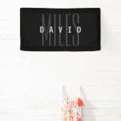 Moderne Überschneidungen Name & Nachname Banner (InSitu)