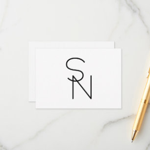 Moderne Überschneidungsinitiativen Begleitkarte