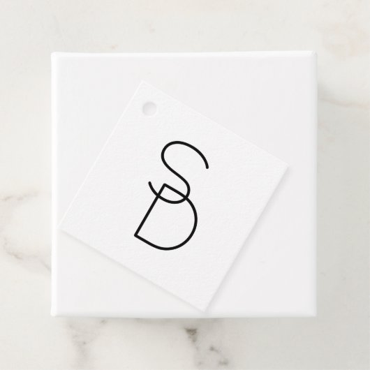 Moderne Überschneidungsinitiativen Geschenkanhänger (Beispiel)