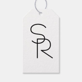 Moderne Überschneidungsinitiativen Geschenkanhänger