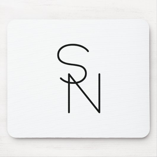 Moderne Überschneidungsinitiativen Mousepad (Vorne)