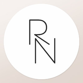 Moderne Überschneidungsinitiativen Runder Aufkleber