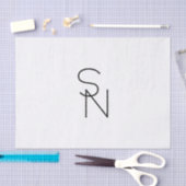 Moderne Überschneidungsinitiativen Seidenpapier (Handwerk)