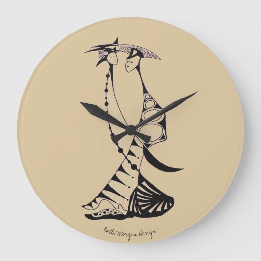 Moderne Uhr (Vorderseite)