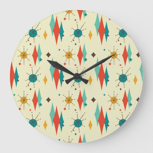 Moderne Uhr des Mittelalters, Diamantmuster (Vorderseite)