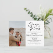 Moderne Umschulung des geplanten Hochzeitwechsels (Stehend Vorderseite)