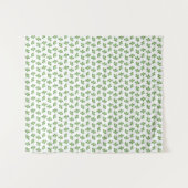 Moderne, umweltfreundliche, saftige Blätter auf We Wandteppich (Vorderseite (Horizontal))