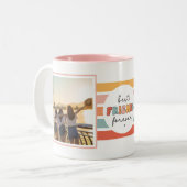Moderne und beste Freunde für immer - maßgeschneid Zweifarbige Tasse (Vorderseite Links)