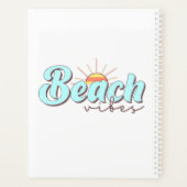 Moderne und einfache Strandvibes White Planer (Rückseite)