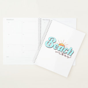 Moderne und einfache Strandvibes White Planer