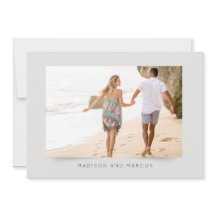 Moderne und elegante Einladung zum Hochzeitsfeiern