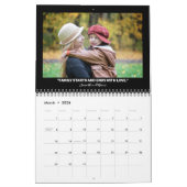 Moderne und elegante Familienangebote 12 Monate Fo Kalender (Mär 2026)