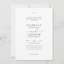 Moderne und elegante Hochzeit