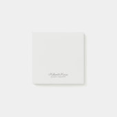 Moderne und elegante Hochzeitstypografie Post-it Klebezettel (Vorderseite)