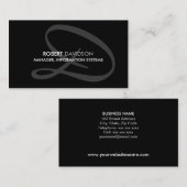 Moderne und elegante visitenkarte (Vorne/Hinten)