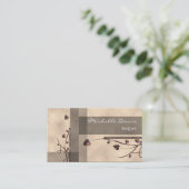 Moderne und elegante Visitenkarten Visitenkarte (Stehend Vorderseite)