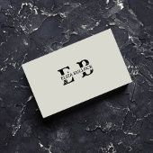 Moderne und Extravagante Visitenkarte