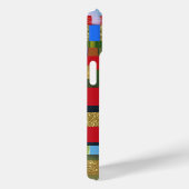 moderne und farbenfrohe Streifen personalisiert Case-Mate iPhone Hülle (Rückseite / Rechts)