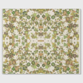 Moderne und festliche Formen mit einem Glitzer-Loo Geschenkpapier (Flach)