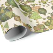 Moderne und festliche Formen mit einem Glitzer-Loo Geschenkpapier (Rolleneckpunkt)