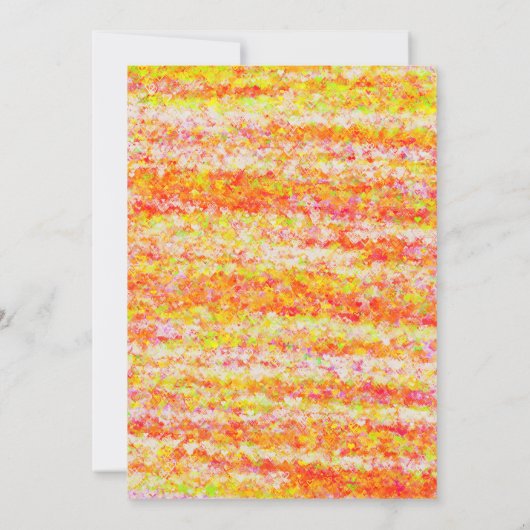 Moderne und helle Golden and pinks Save the Date (Rückseite)