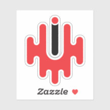 Moderne und klassische Letter U Monogramm