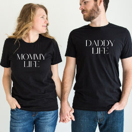 Moderne und klassische Typografie Daddy Life Men's Tri-Blend Shirt