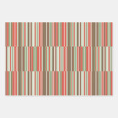 Moderne und Künstlerische Weihnachten Geschenkpapier Set (Vorderseite 2)