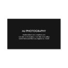 Moderne und minimale berufliche Geschäfts-Karten