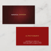 Moderne und minimale berufliche Geschäfts-Karten Visitenkarte (Vorne/Hinten)