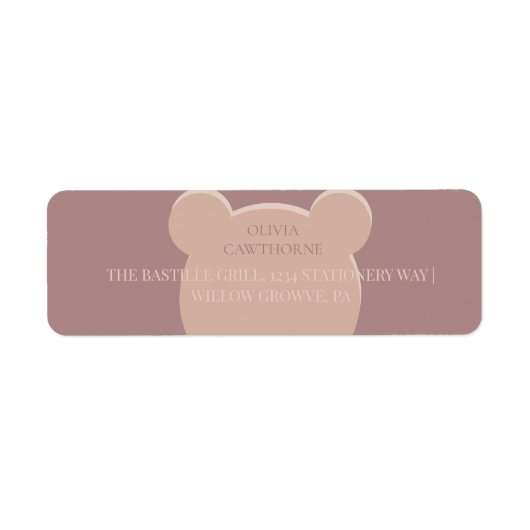 Moderne und minimalistische Bärendusche (Vorne)