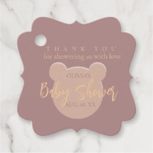 Moderne und minimalistische Bärendusche