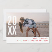 Moderne und minimalistische Weihnachtsstimmung mit (Rückseite)