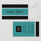 Moderne und modische Visitenkarten Visitenkarte (Vorne/Hinten)