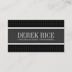 Moderne und modische Visitenkarten Visitenkarte