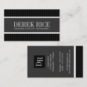 Moderne und modische Visitenkarten Visitenkarte (Vorne/Hinten)