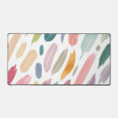 Moderne und Niedliche Abstrakte Formen Schreibtischunterlage (Vorderseite)