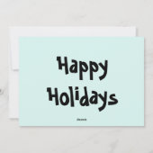 Moderne und Niedliche Buddies für Weihnachten (Rückseite)