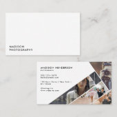 Moderne und saubere Fotografie Visitenkarte (Vorne/Hinten)