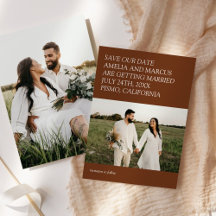 Moderne und schwache Typografie Hochzeit Rettete u