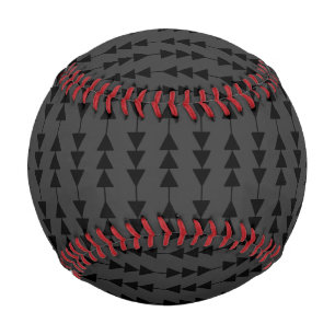 Moderne und stilvolle Black Hanging Dreiecke auf S Baseball