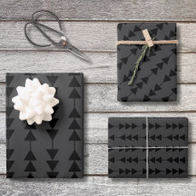 Moderne und stilvolle Black Hanging Dreiecke auf S