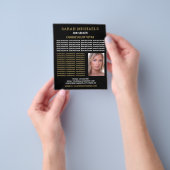 Moderne und stilvolle Jobsucher Lebenslauf Flyer (Gruppe)