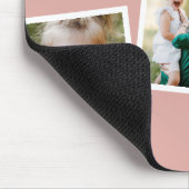 Moderne und stilvolle MultiFoto-Wohngestaltung Ros Mousepad (Ecke)