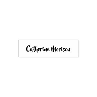 Moderne und stilvolle Unterschrift Permastempel