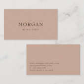 Moderne und stilvolle Visitenkarte (Vorne/Hinten)