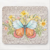 Moderne und trendige Kraftpapier-Hintergrund Botan Mousepad (Vorne)